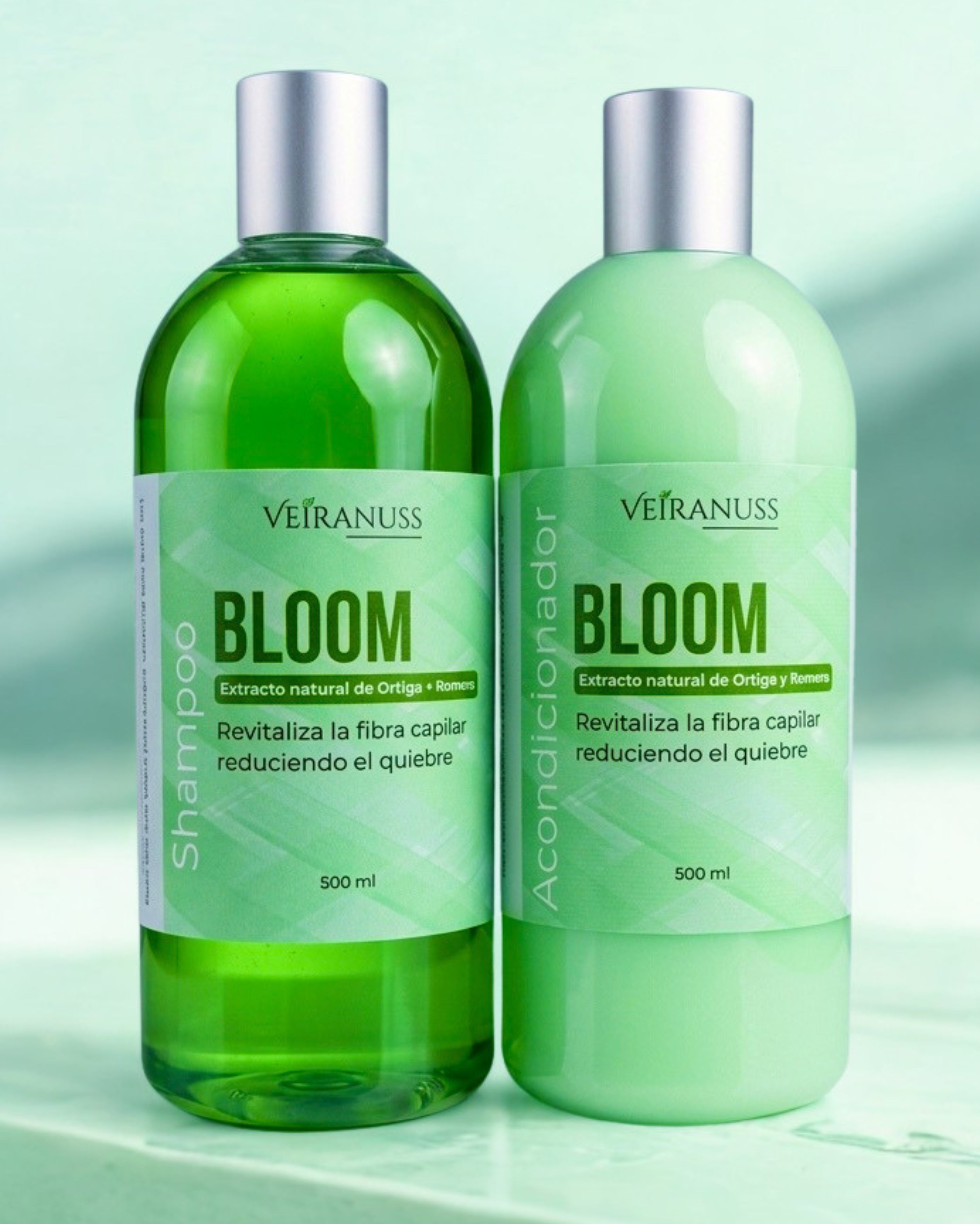 Pack Fortalecedor BLOOM - Shampoo + Acondicionador 500ml