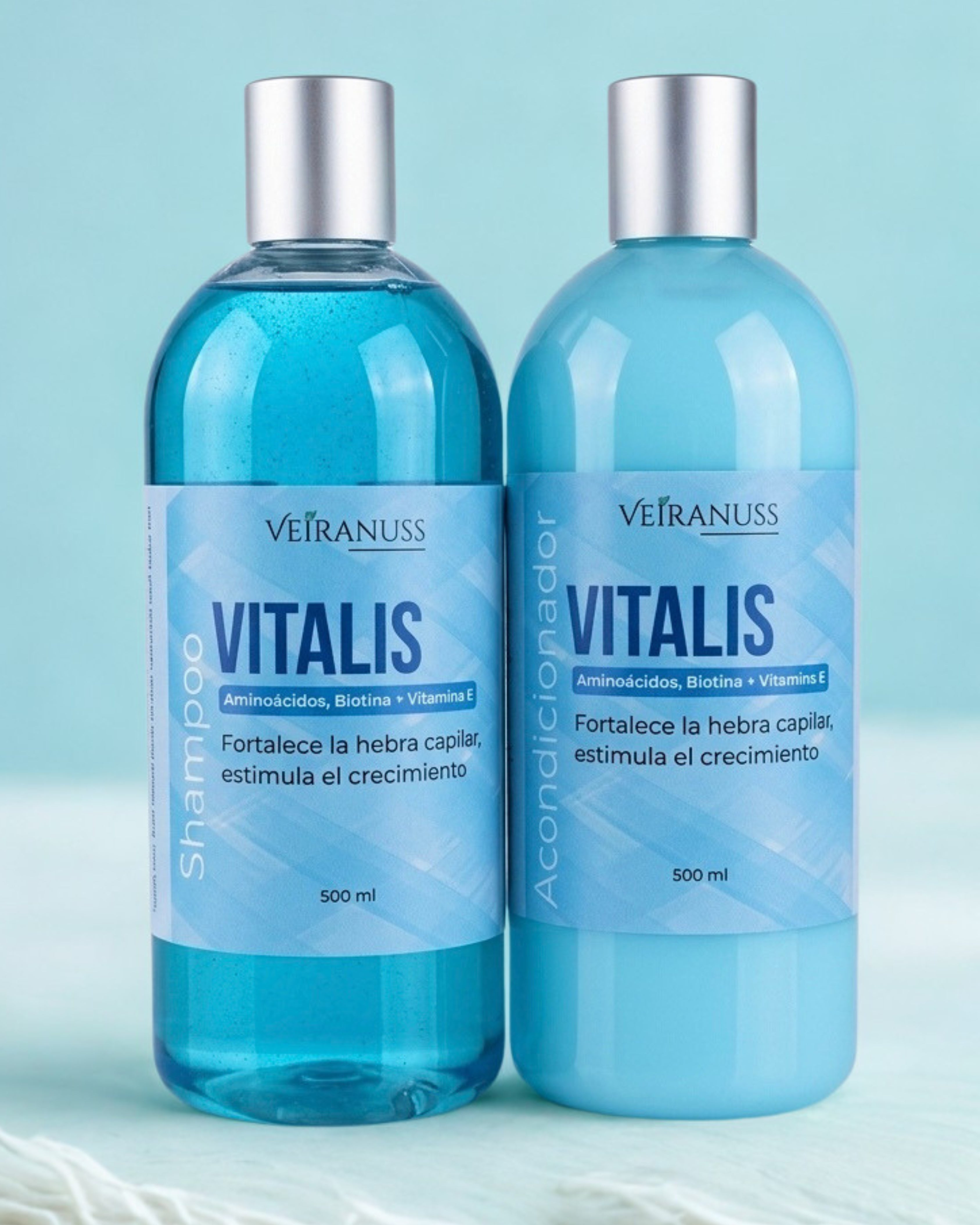 Pack Crecimiento VITALIS - Shampoo + Acondicionador 500ml